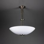 Gispen Hanglamp, Ophalen, 50 tot 75 cm, Zo goed als nieuw, Glas