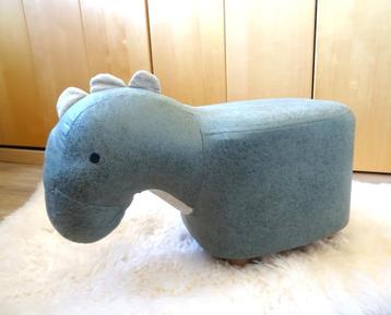 Schattig dino dinosaurus bankje krukje beschikbaar voor biedingen