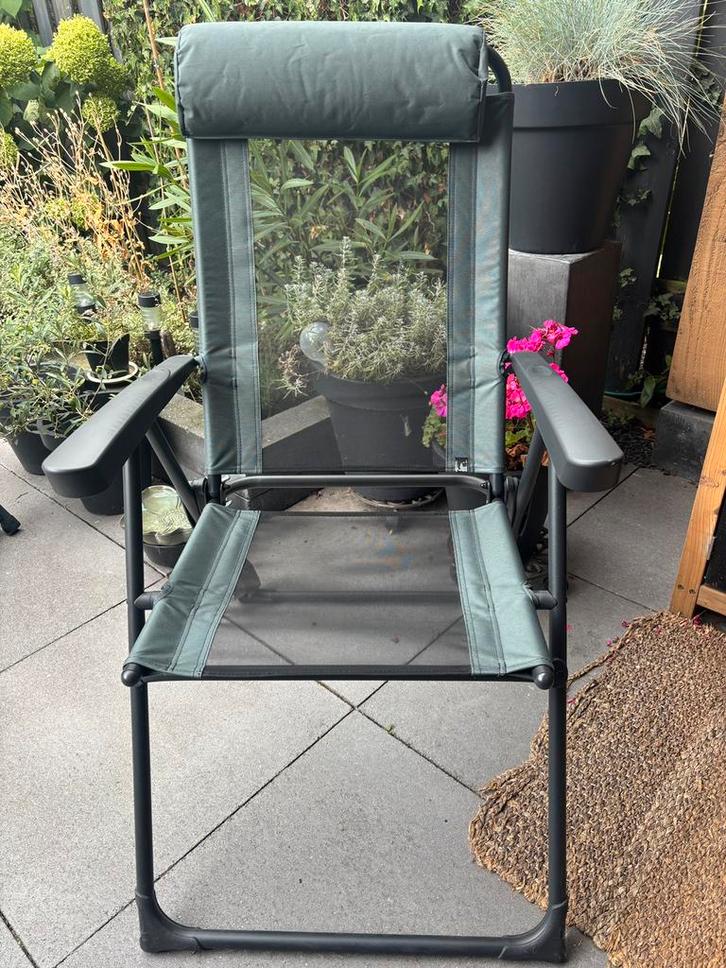 QUECHUA Comfortabele tuinstoel met verstelbare rugleuning, Tuin en Terras, Tuinstoelen, Gebruikt, Ophalen