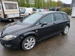 Seat Leon 1.6 75KW 2008 Zwart, Auto's, 4 cilinders, Leon, Zwart, Geïmporteerd