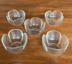 5 Rosenthal Bjorn Wiinblad lelie kommen, Ophalen of Verzenden, Zo goed als nieuw, Glas of Kopje