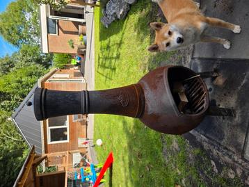 Esschert Fancy Flames small tuinhaard/kachel gietijzer!  beschikbaar voor biedingen