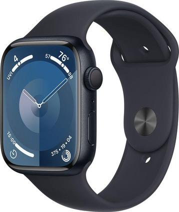 AppleWatchSeries 9 45mm–Midnight Aluminium–Zo goed als nieuw beschikbaar voor biedingen