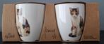 Francien Katten Koffiemokjes 01, Huis en Inrichting, Ophalen of Verzenden, Zo goed als nieuw, Overige stijlen, Kop(pen) en/of Schotel(s)