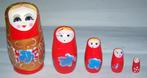 Mooie 5-delige Matroesjka. H. 11,5 cm. Nwst., Ophalen of Verzenden, Zo goed als nieuw