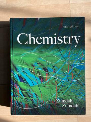 Chemistry - Zumdahl & Zumdahl (9e editie) beschikbaar voor biedingen