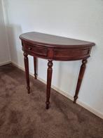 Wandtafel met lade teakhout, Ophalen, 50 tot 100 cm, Teakhout, 50 tot 100 cm