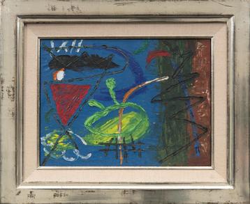 Hans Ittmann 1914-1972 =doek 30x40 cm= AFGEBEELD Weber ART beschikbaar voor biedingen