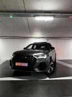 Audi Q3 35 TFSI Sportback 3x S-Line Pano/360/Cam, Auto's, Audi, Zwart, 4 cilinders, 150 pk, Leder en Stof