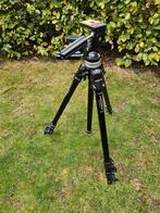 Manfrotto 144B statief met 141 3-weg kop, in prima staat, Ophalen, Gebruikt, Driepoot