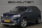 Toyota RAV4 2.5 Hybrid Executive Leder Trekhaak 360 JBL Au, 12 maanden, Gebruikt, 4 cilinders, Blauw