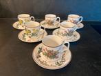 Villeroy & Boch Botanica kop en schotels (6), Ophalen of Verzenden, Zo goed als nieuw, Overige stijlen, Kop(pen) en/of Schotel(s)