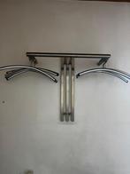 Wandkapstok Roestvrijstaal + Hangers, Huis en Inrichting, Zo goed als nieuw, Minder dan 100 cm, Metaal, Ophalen