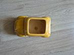 kever vw volkswagen look geel bloembak keramisch voor binnen, Tuin en Terras, Ophalen, Steen, Minder dan 30 cm, Rond