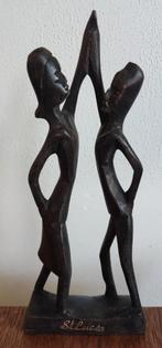 Houten beeldje St. Lucia, Verzamelen, Ophalen of Verzenden, Gebruikt, Mens