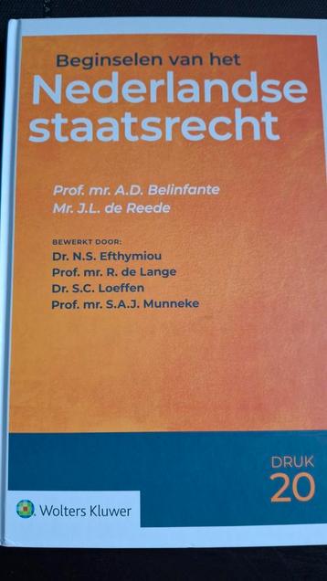 A.D. Belinfante - Beginselen van het Nederlandse staatsrecht beschikbaar voor biedingen