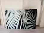 Ikea zebra canvas pjatteryd gratis, Huis en Inrichting, Woonaccessoires | Schilderijen, Tekeningen en Foto's, Ophalen, Zo goed als nieuw