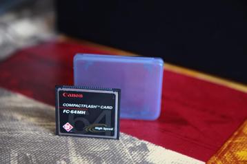 Canon 64Mb Compact Flash card beschikbaar voor biedingen