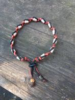 natuurlijke anti tekenband hond, EM-X kralen, groot, maat L, Verzenden