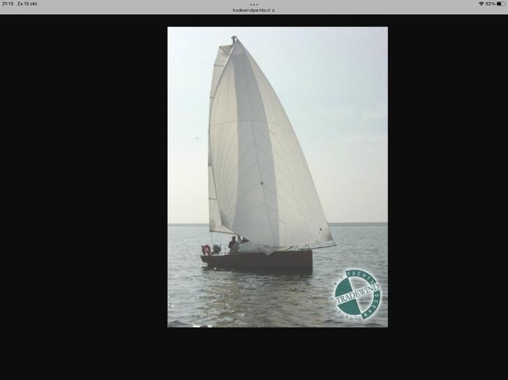 Snelle Zeilboot Prototype TransAt Mini, Watersport en Boten, Kajuitzeilboten en Zeiljachten, Gebruikt, Tour-wedstrijdjacht, Polyester