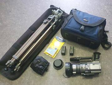 Sony Handycam DCR-VX2100E + videostatief + veel extra's! beschikbaar voor biedingen