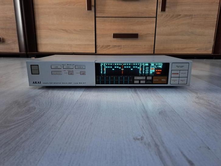 Akai Ea-a7 equalizer, Audio, Tv en Foto, Versterkers en Receivers, Minder dan 60 watt, Overige merken, Ophalen of Verzenden