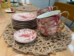 4 stuks porseleinen kop van H&M HOME en 6 schoteltjes, Ophalen of Verzenden