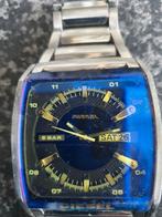 horloge, Sieraden, Tassen en Uiterlijk, Horloges | Heren, Overige merken, Staal, Gebruikt, Staal