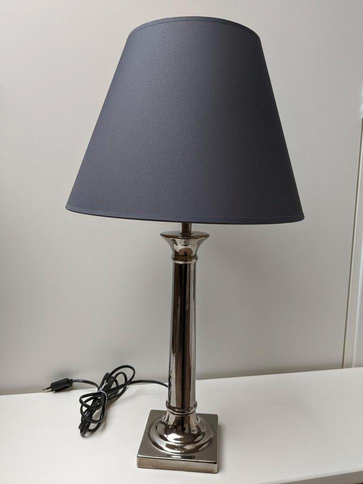 ❗ALS NIEUW 2 donkergrijze lampenkappen voor staande lampen, Huis en Inrichting, Lampen | Lampenkappen, Nieuw, Minder dan 25 cm