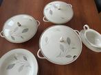 Jaren 50/60 servies: schalen en sauskom en enkele borden, Huis en Inrichting, Keuken | Servies, Ophalen, Gebruikt, Schaal of Schalen