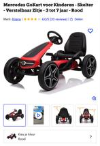 Mercedes GoKart voor Kids - Skelter - 3 tot 7 jaar - Rood, Ophalen, Zo goed als nieuw, Overige merken