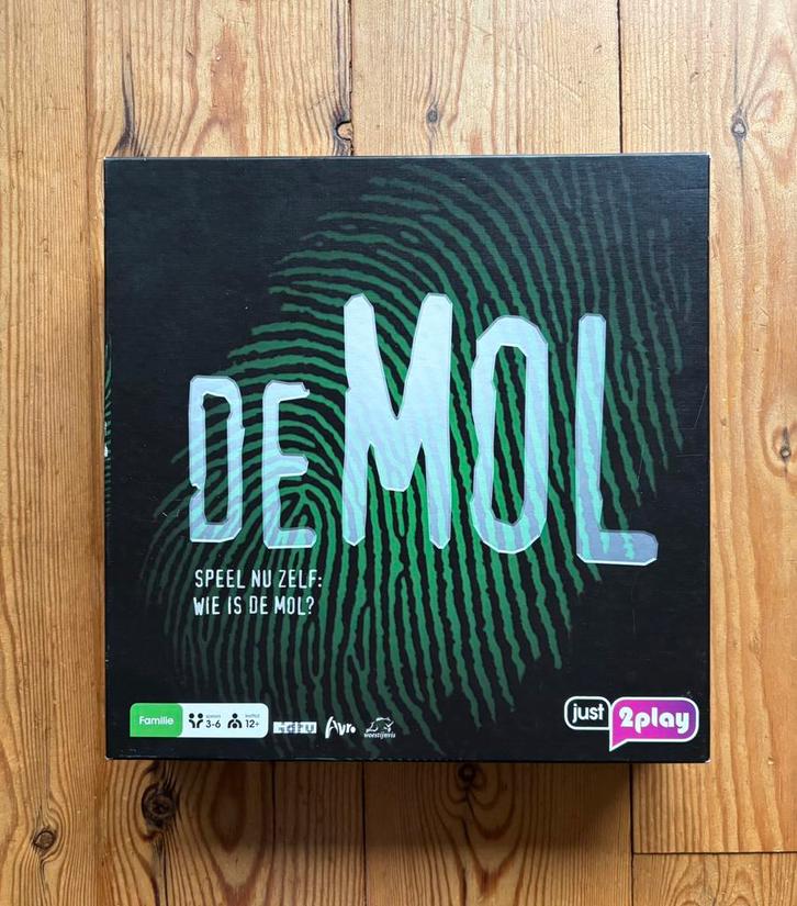 Spel Wie is de Mol, Hobby en Vrije tijd, Gezelschapsspellen | Bordspellen, Zo goed als nieuw, Drie of vier spelers, Vijf spelers of meer