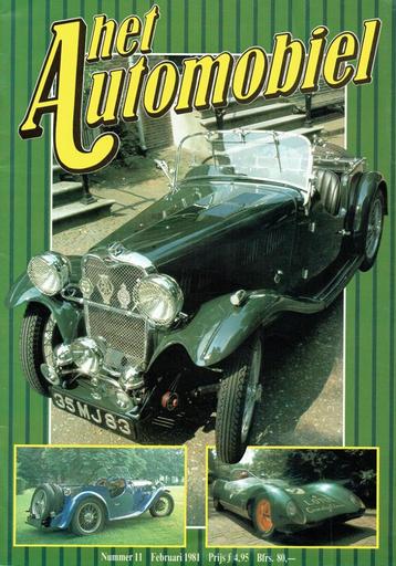 Het Automobiel 1981 nr. 11 (o.a. Opel Olympia) beschikbaar voor biedingen