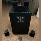 Teufel Concept E 450 Digital | 5.1 Surround | 500W Subwoofer, Gebruikt, 120 watt of meer, Front, Rear of Stereo speakers, Ophalen