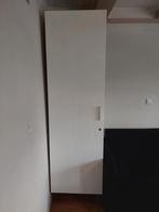 Witte kledingkast met deur en hangruimte, Huis en Inrichting, Kasten | Kledingkasten, Overige materialen, 200 cm of meer, Met hangruimte