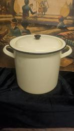 Grote Emaille Pan met Deksel, Ophalen of Verzenden