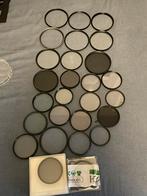 30 stuks UV / polarisatie filters in één koop €20, Ophalen of Verzenden, Zo goed als nieuw