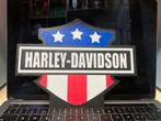 Harley Davidson Lichtbak - Mancave Decoratie, Ophalen of Verzenden, Nieuw, Lichtbak of (neon) lamp
