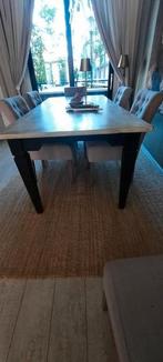 Grote houten eettafel, Huis en Inrichting, Tafels | Eettafels, Gebruikt, Klassiek, 200 cm of meer, Vijf personen of meer