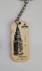 Vintage Sleutelhanger Martinitoren Groningen en Sint Jan (du, Ophalen of Verzenden, Gebruikt, Stad of Land