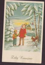 Kinderen Sneeuw Eekhoorn Gelopen, Verzamelen, Ansichtkaarten | Themakaarten, Gelopen, Kinderen, Verzenden