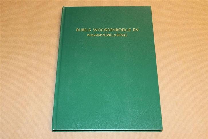 Hulp Tot De Bijbel — Bijbels Woordenboekje & Naamverklaring, Boeken, Godsdienst en Theologie, Zo goed als nieuw, Ophalen of Verzenden