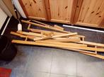 plinten  25 m hardhout 18x50mm, Ophalen, Gebruikt, Minder dan 25 mm, Plank