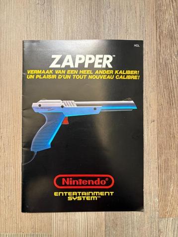 Nintendo NES Zapper manual HOL beschikbaar voor biedingen