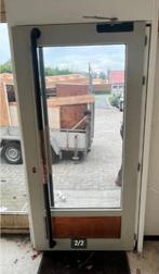 Leffe deur met koper, Ophalen, Gebruikt, Minder dan 80 cm, Buitendeur