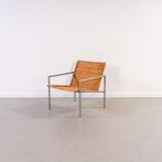 2x Martin Visser Spectrum SZ 01 pitriet fauteuil - Staal, Niet ingevuld, Niet ingevuld, Ophalen of Verzenden, Zo goed als nieuw