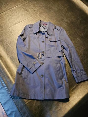 Nieuwe blauweTommy Hilfiger Trench coat beschikbaar voor biedingen