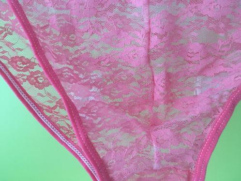 Heren tanga | Framboos rood / bloemmotief | S/M/L/XL | Nieuw, Kleding | Heren, Ondergoed, Slip, Rood, Verzenden