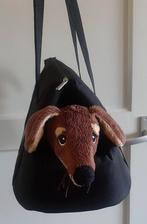 Zgan draagtas voor kleine hond of pup 33x22x25 cm, Dieren en Toebehoren, Ophalen of Verzenden, Zo goed als nieuw
