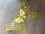 Decoratie vlinder, Ophalen of Verzenden, Zo goed als nieuw, Minder dan 50 cm, Schilderij